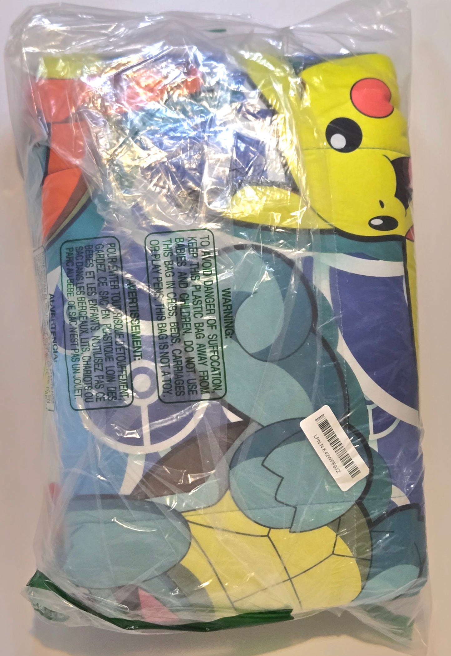 Pokémon First Starters Design Twin Comforter