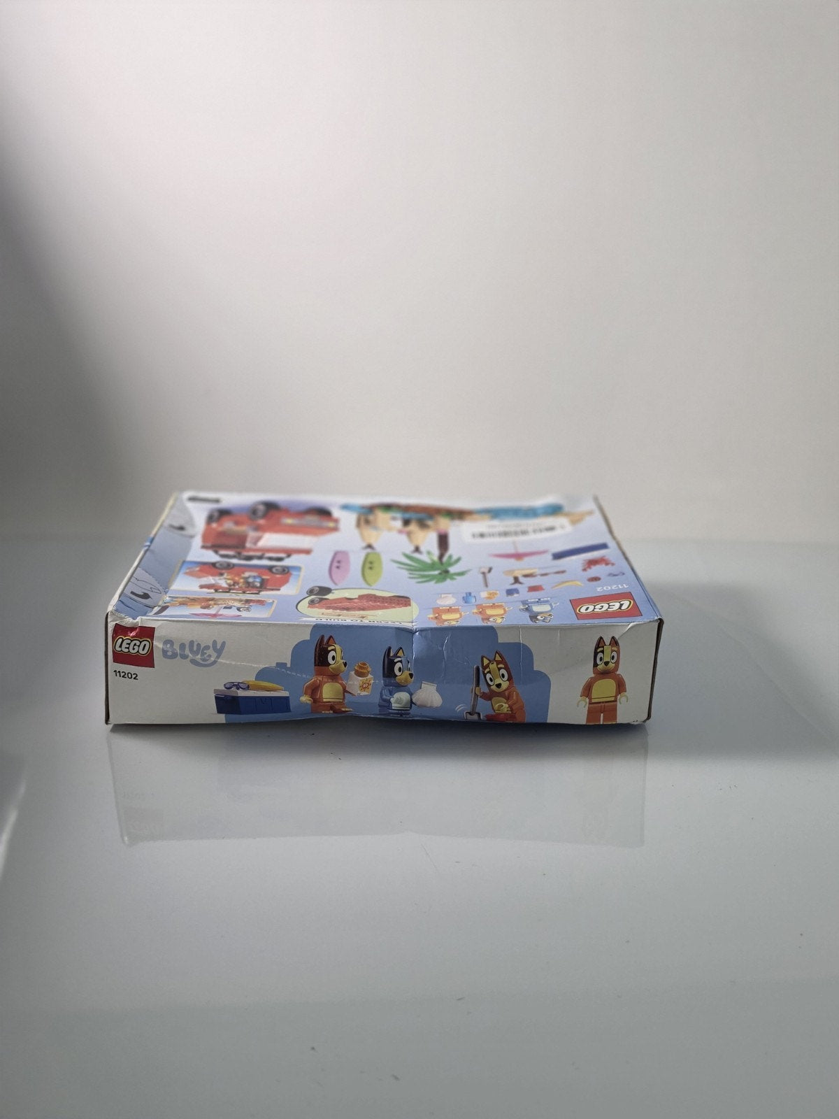 LEGO Bluey Beach and Family Car Trip box side
