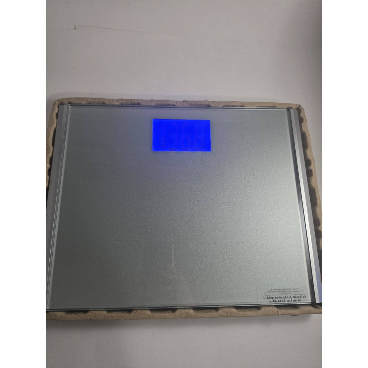 Eat Smart Precision Plus Digital Bathroom Scale for Body Weight, Silver