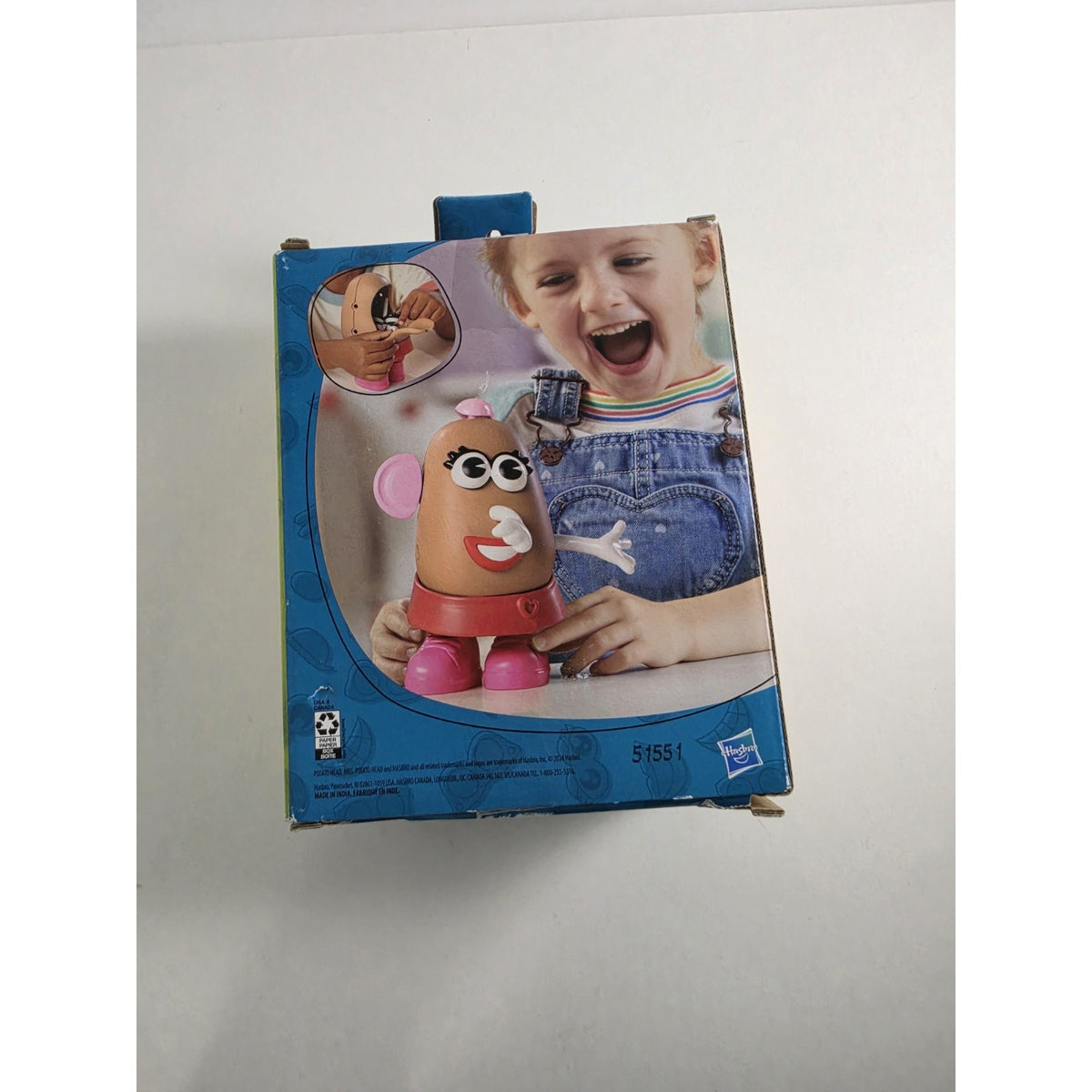 Mr. Potato Head Mrs. Potato Head Set with 12 Parts and Pieces, Toddler and Presc