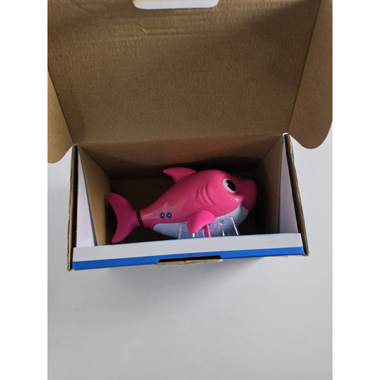 Junior Baby Shark New Silicon Fins Version Singing and Swimming Baby Shark PINK