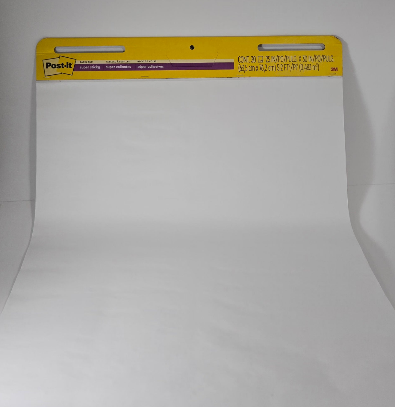 Post-it Easel Pad 25x30 - 6 Pack | Sticky Flip Chart Paper