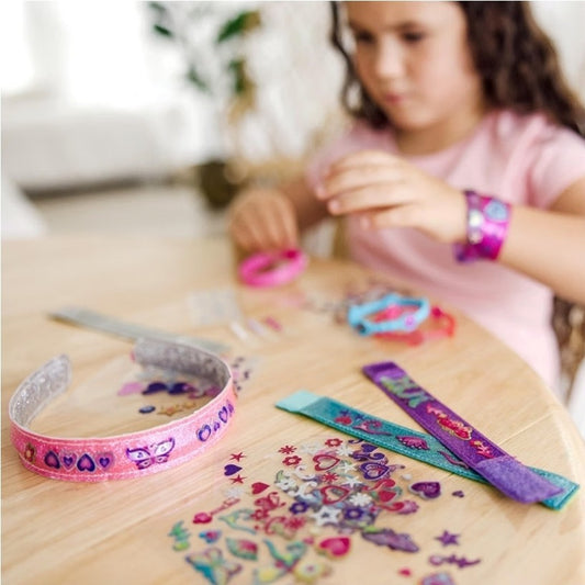 Gift Set for Girl Jewelry Making Kit Pretend Play Toy 5 6 7 8 9 10 11++ Year Old