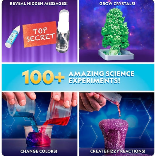 NATIONAL GEOGRAPHIC Mega Science Series: Amazing Reactions Chemistry Set