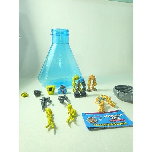 MrBeast Lab Hybrids Multi Pack, Lab-Bot vs GID Skeleton 4 inches, Multicolor