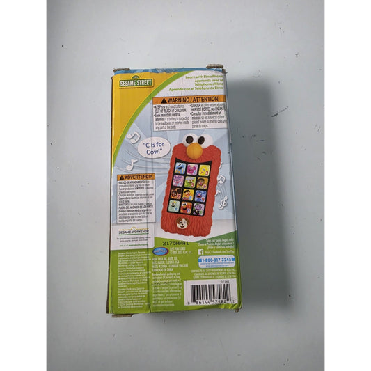 Sesame Street Elmo Pretend Play Phone Fun Learning Educational Toy for Kids