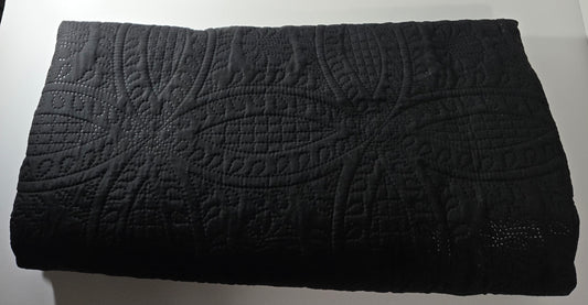 Love's cabin Quilts for Queen Bed Black Bedspreads - Soft Bed Fall Quilt Lightweight Microfiber Bedspread