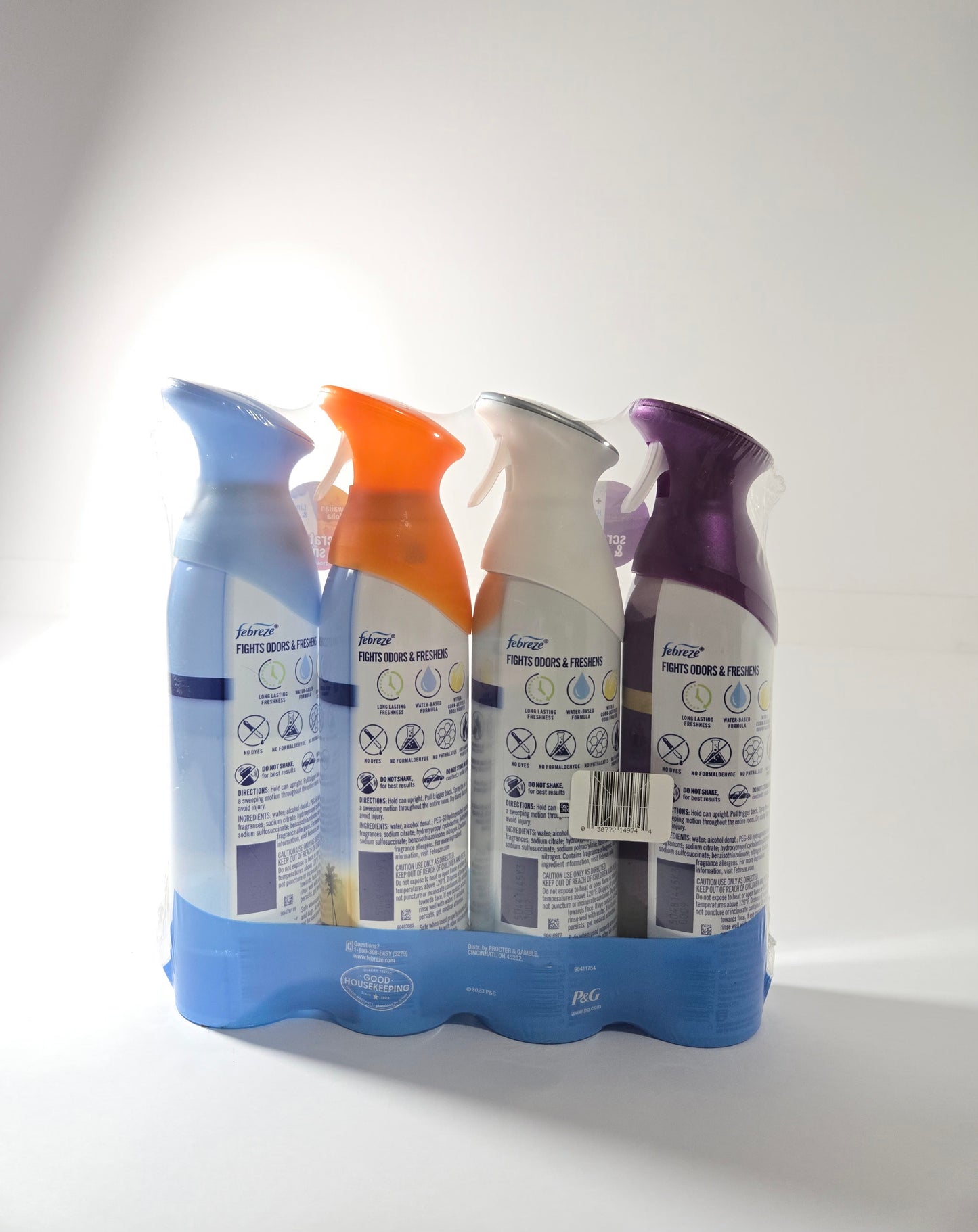 Febreze Fabric Refresher β Odor Eliminator Spray for Home 4 Pack