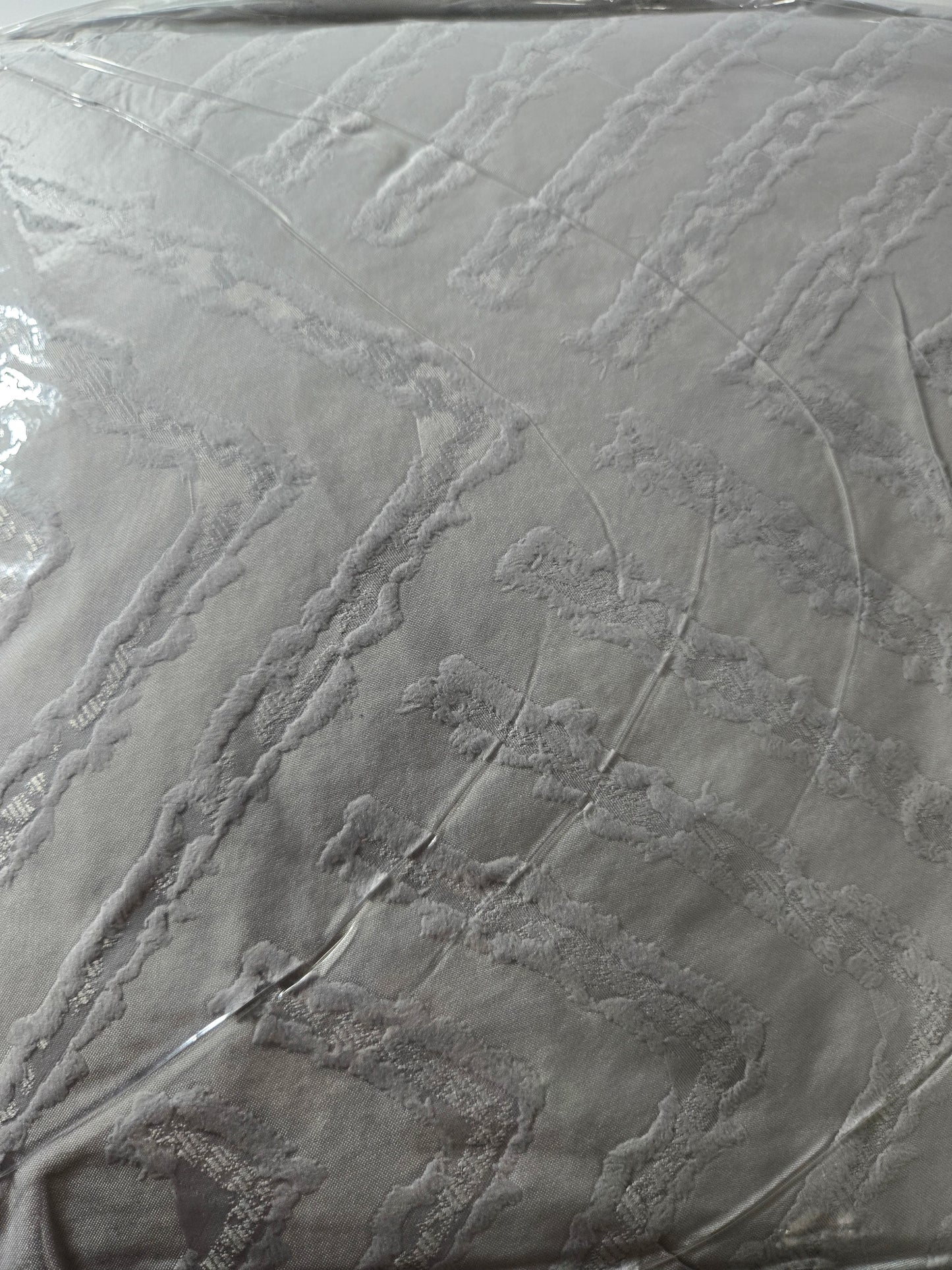Andency Light Grey California King Comforter Set