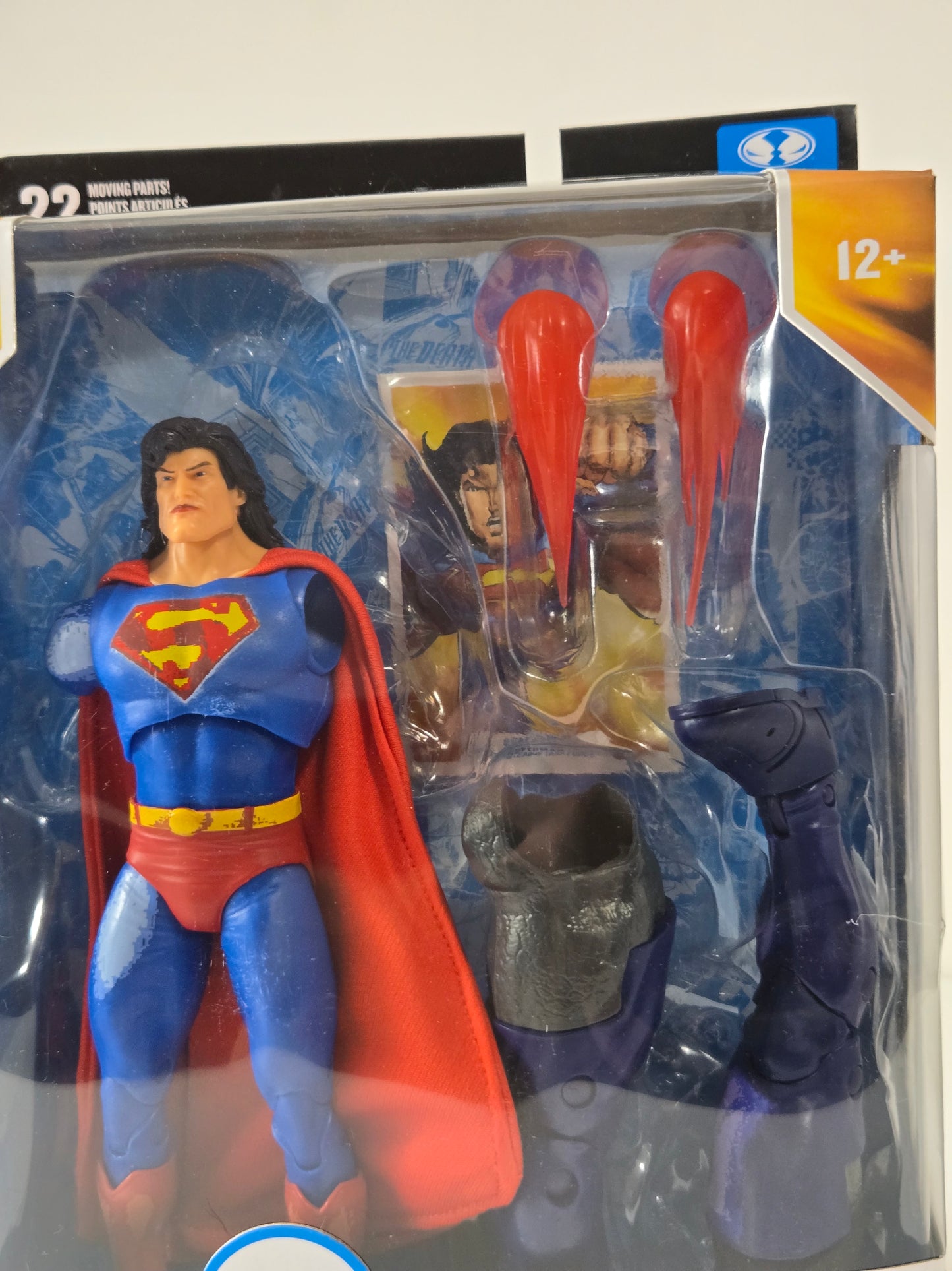 Multiverse Superman with Collect To Build Darkside Damaged β Collector's Action Figure