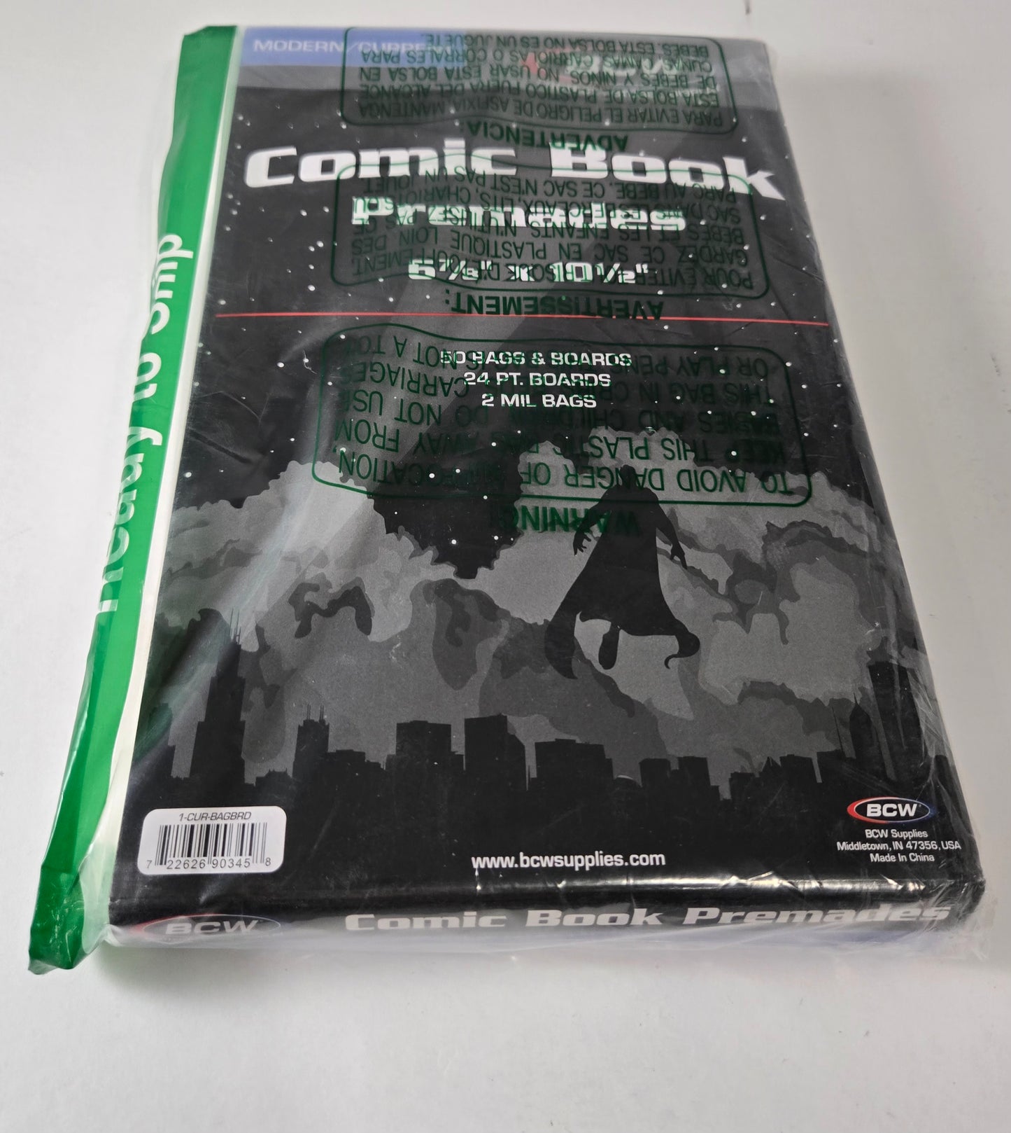 BCW Premade Current Comic Bag & Board (50Count)