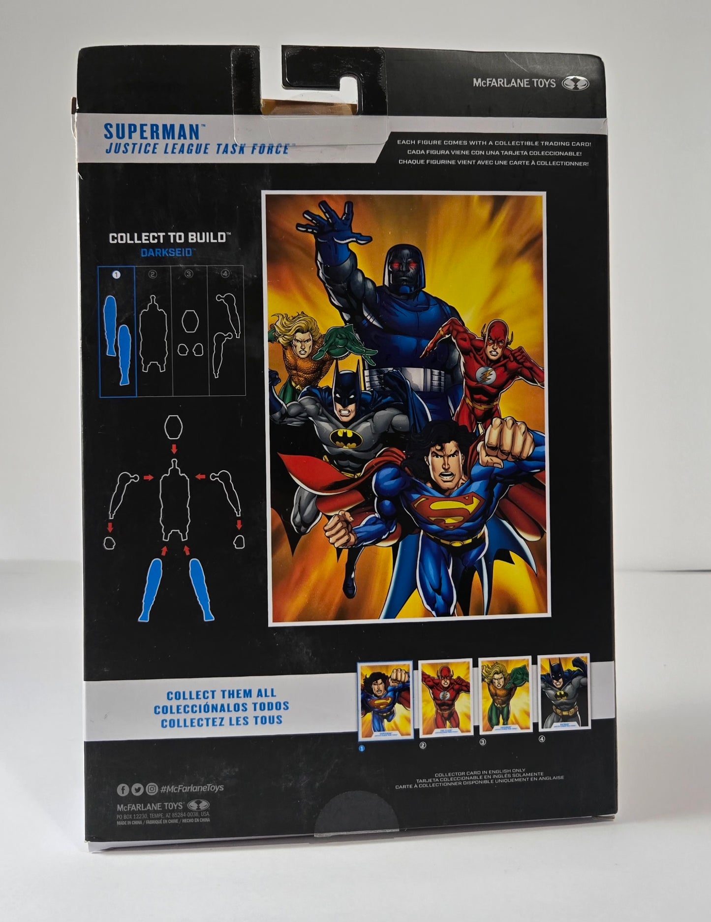 Multiverse Superman with Collect To Build Darkside Damaged β Collector's Action Figure