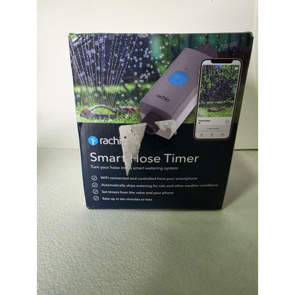 Rachio Smart Hose Timer 1 Valve + WiFi Hub Smart Sprinkler App-Control Read