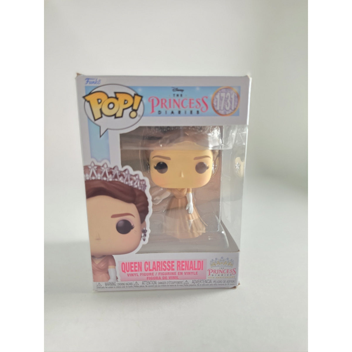 Funko POP! The Princess Diaries Queen Clarisse Renaldi Figure 1731 + Protector