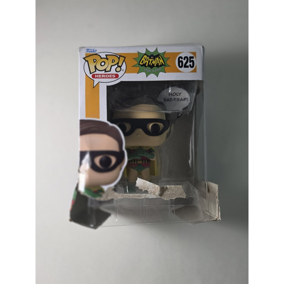 Robin #42 Funko Pop! Batman Classic TV Series DC Figure With Protector READ
