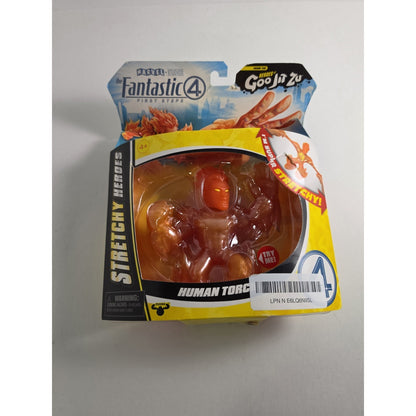 Fantastic 4 First Steps - Heroes of Goo Jit Zu (2024) HUMAN TORCH 4" Hero Pack!