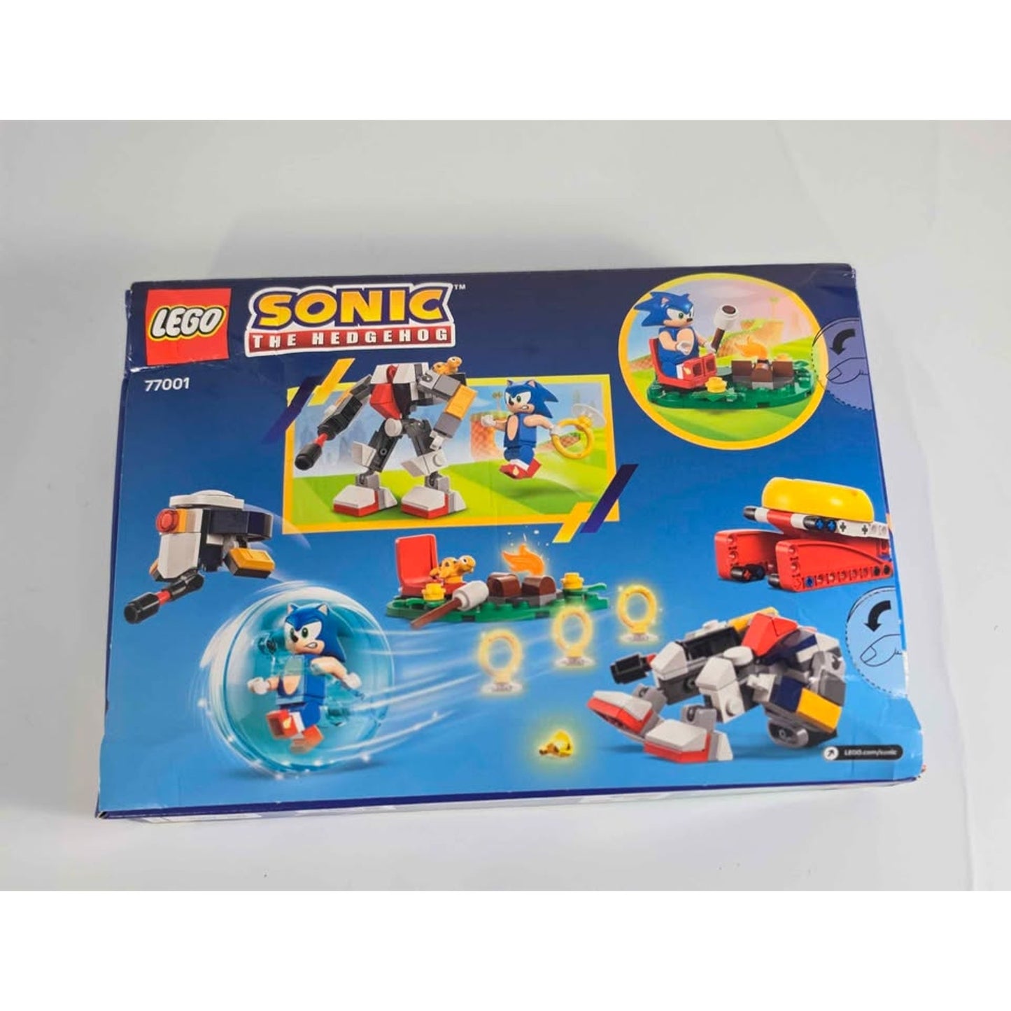 Lego Sonic The Hedgehog Sonics Campfire Clash Construction Toy Set 77001