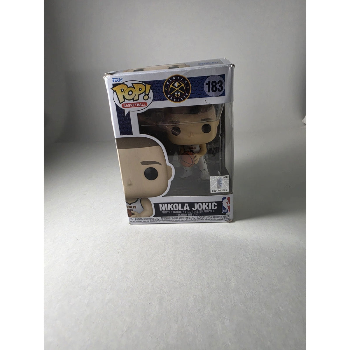 Nikola Jokic Funko Pop! Vinyl: #183 Denver Nuggets NBA-NIB