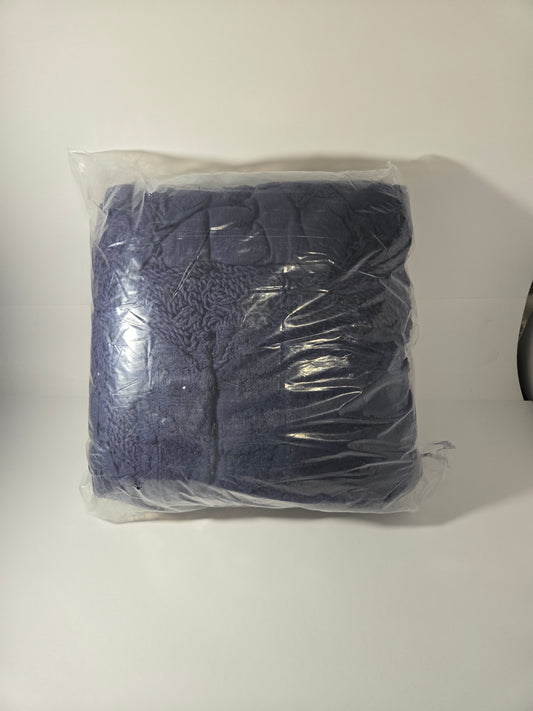 Beatrice Home Fashions Medallion Chenille Bedspread, King, Navy