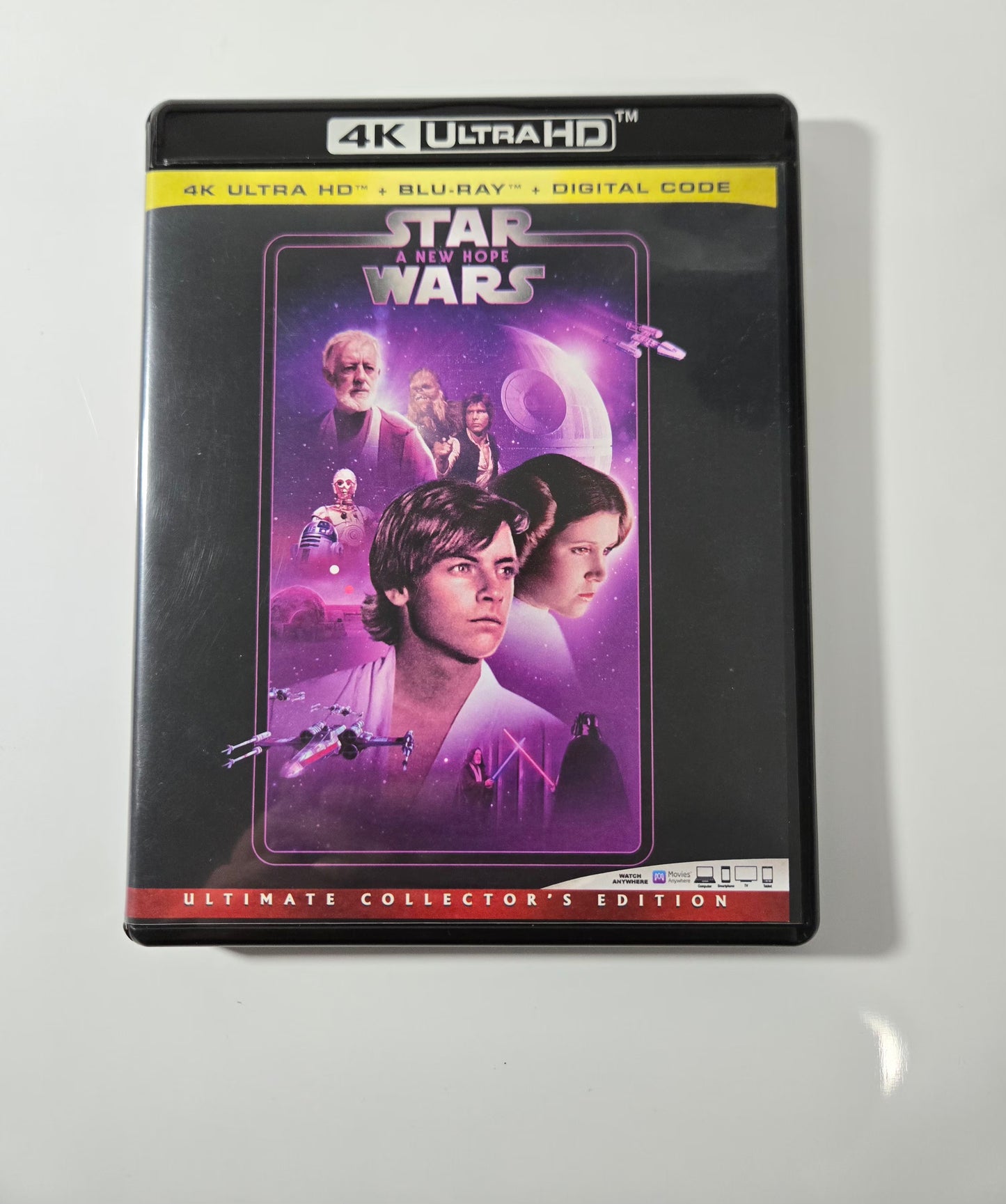 Star Wars A New Hope 4K Ultra HD Blu-ray Ultimate Collector’s Edition