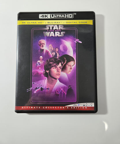 Star Wars A New Hope 4K Ultra HD Blu-ray Ultimate Collector’s Edition