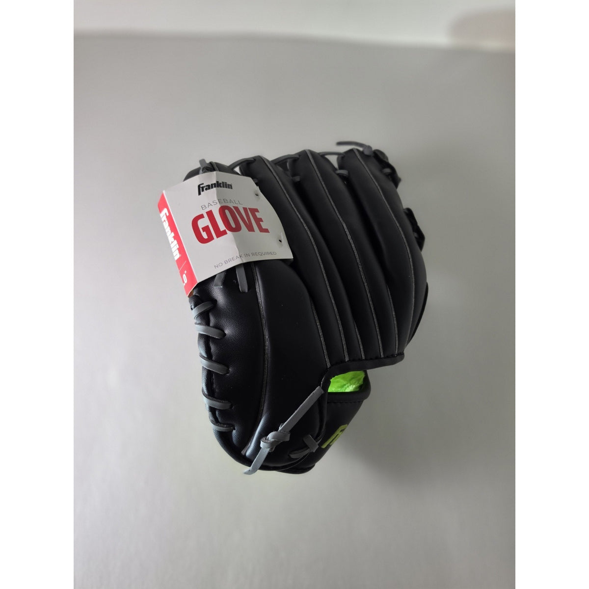 Franklin Sports Field Master 12in Baseball Softball Glove Right Hand Throw Black