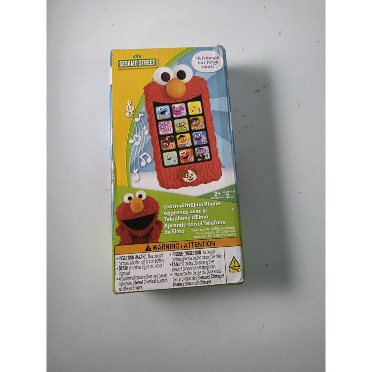 Sesame Street Elmo Pretend Play Phone Fun Learning Educational Toy for Kids