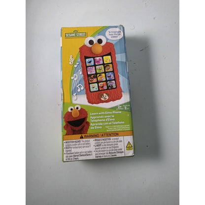 Sesame Street Elmo Pretend Play Phone Fun Learning Educational Toy for Kids