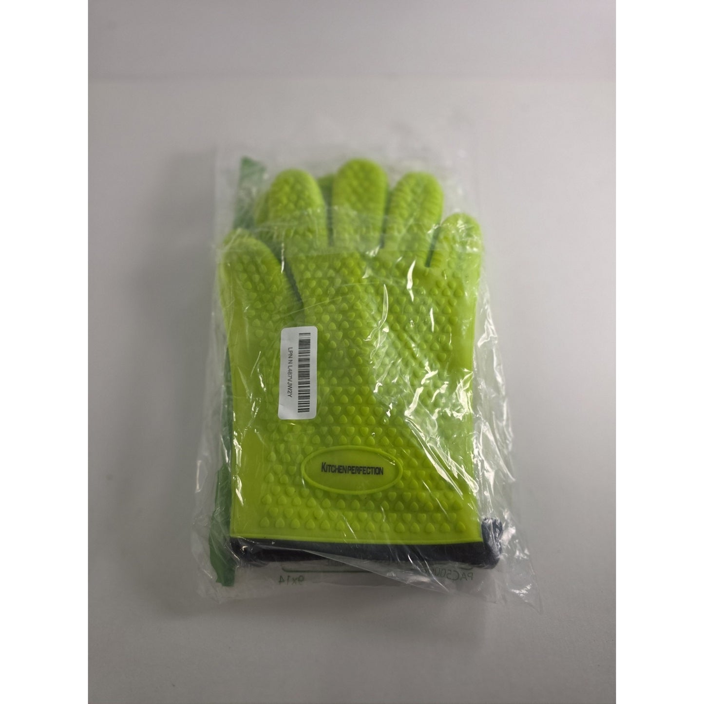 KITCHEN PERFECTION XL Silicone Smoker Oven GlovesExtreme Heat Resistant BBQ G...