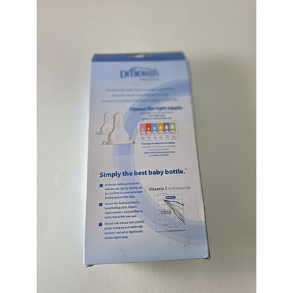 Dr. Brown's Anti-Colic Options+ Narrow-Neck Baby Bottle - Pig & Frog 2 Pack Of 2