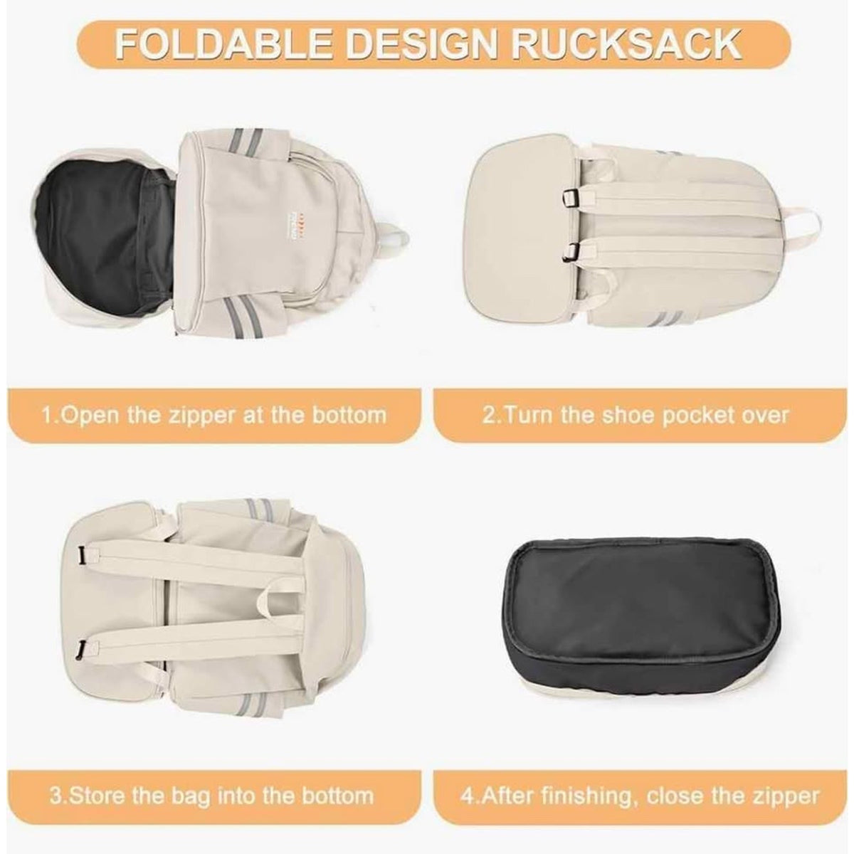 Gym Backpack For Women Waterproof Backpack With Shoe Compartment Lightweight ...