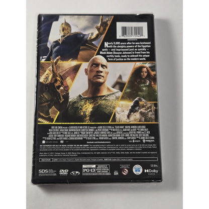 Black Adam (DVD, 2022) Brand New Sealed - Dwayne Johnson, Aldis Hodge