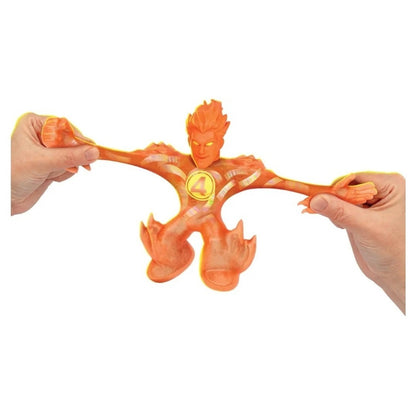 Fantastic 4 First Steps - Heroes of Goo Jit Zu (2024) HUMAN TORCH 4" Hero Pack!
