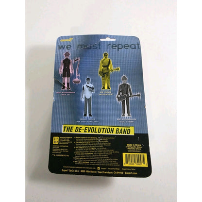 Super7 Reaction Figure Devo Booji Boy - 3.75" Devo Action Figure with Accesso...