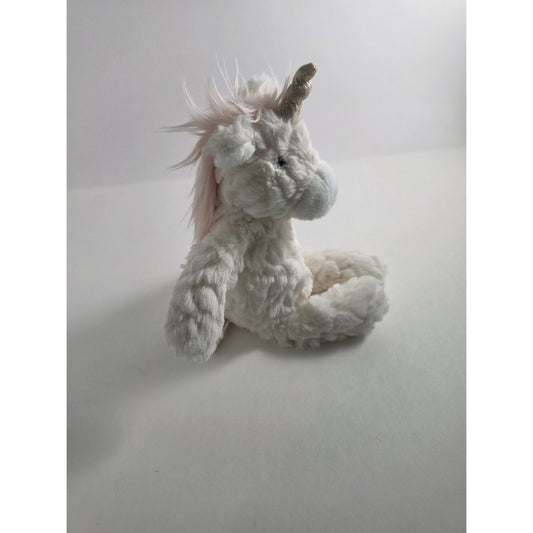 Adorable Mary Meyer Cream Putty Unicorn Plush Toy - 10 Inches New