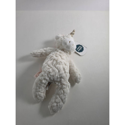 Adorable Mary Meyer Cream Putty Unicorn Plush Toy - 10 Inches New