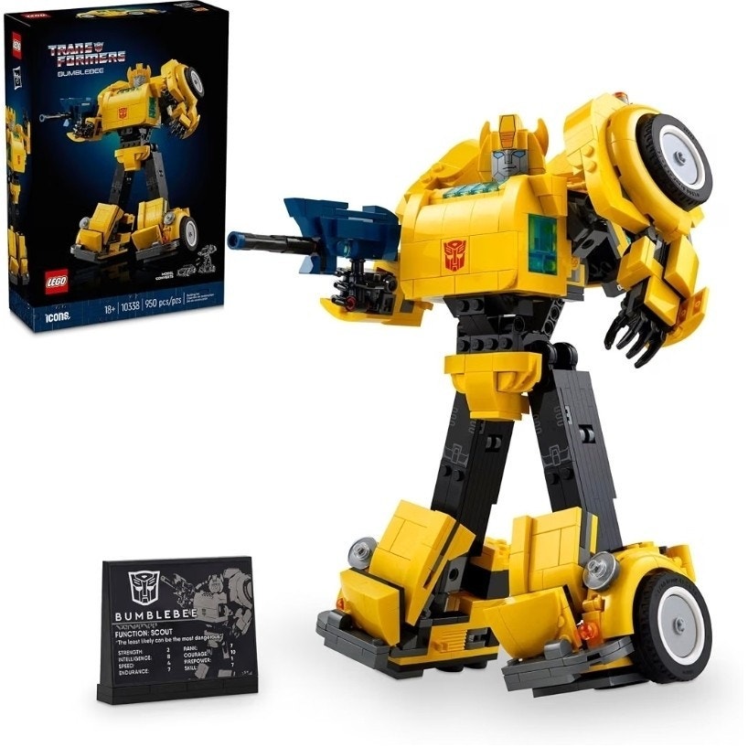 LEGO Bumblebee assembled figure