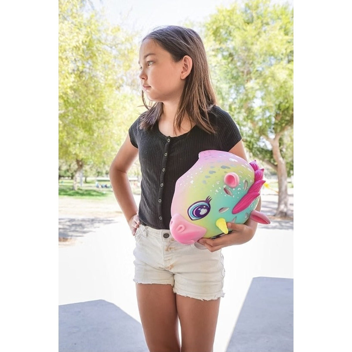 New Raskullz Super Rainbowcorn Kids Bike Helmet Unicorn Design Ages 5-8