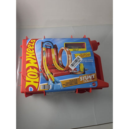 HOT WHEELS Stunt Track Builder Fuel Can Box Toy Car Playset NEW