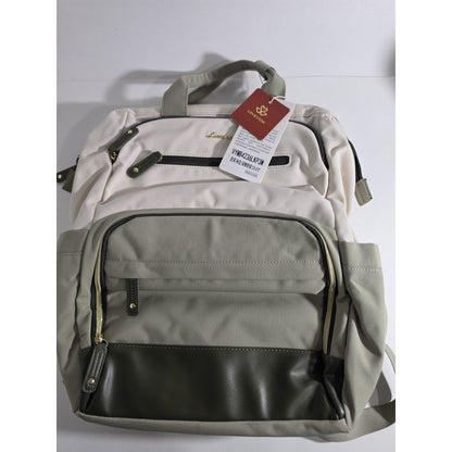 Lunch Backpack for Women, 15.6 Inch Laptop Bag with Insulated Cooler Lunch Box,