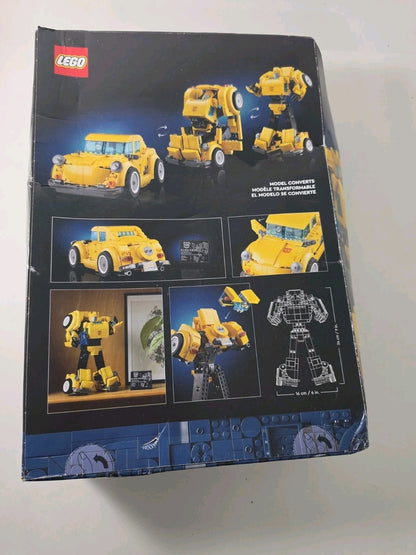 LEGO Bumblebee box back