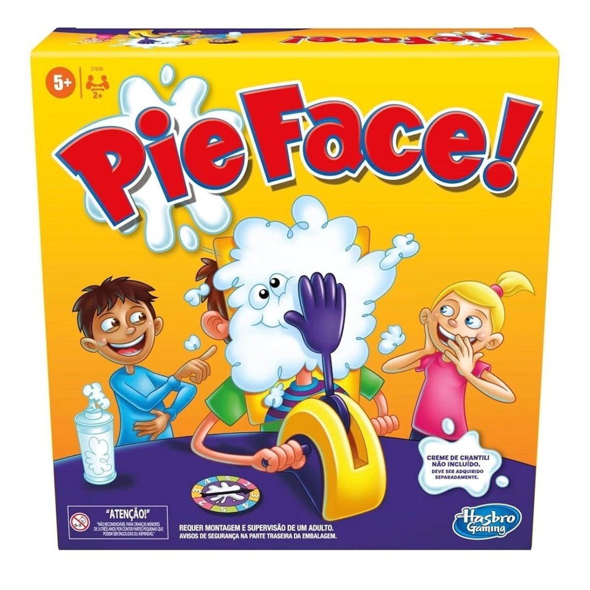 Hasbro Gaming Pie Face! Family Fun Game Ages 5+ New Never Opened Perfect Gift