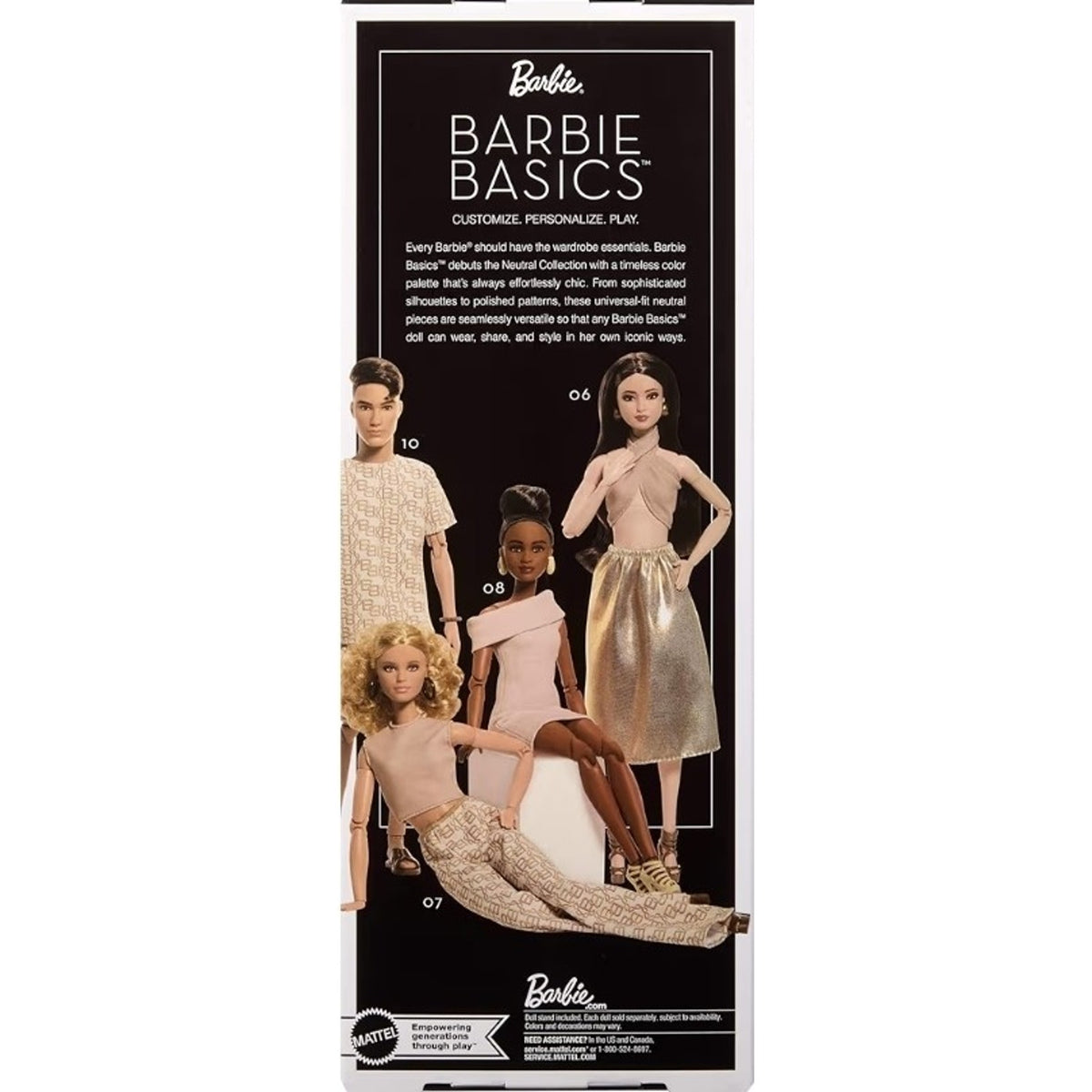 Barbie Basics Model 06 Doll Neutral Series 2026 Mattel JJX25