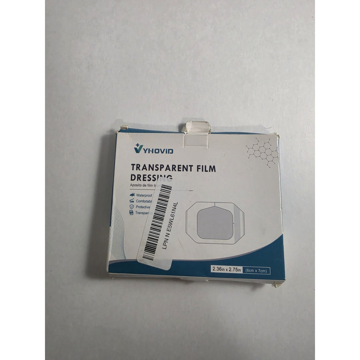 40pcs Transparent Film Dressing 4" x 5" Adhesive Waterproof Bandages Swimming