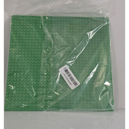 2 LEGO Classic Green Baseplate, Square 32x32 Stud Foundation to Build, Play