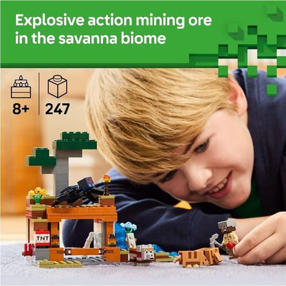 NEW LEGO Minecraft The Armadillo Mine Expedition 21269 Building Toy Set 247 Pieces