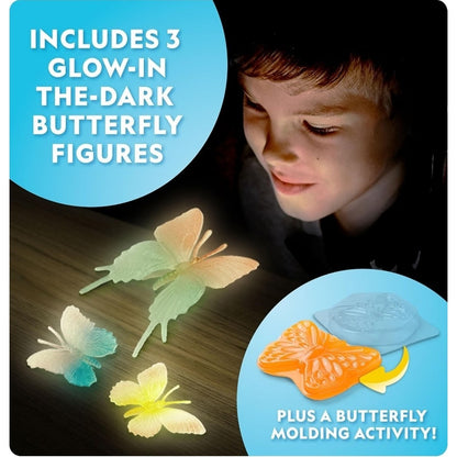 Butterfly Growing Kit Voucher for 5 Live Caterpillars STEM National Geographic