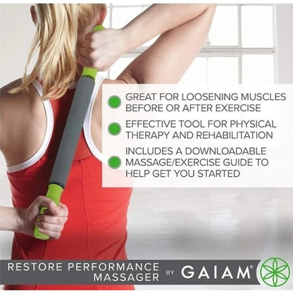 Gaiam Restore Massage Stick Roller