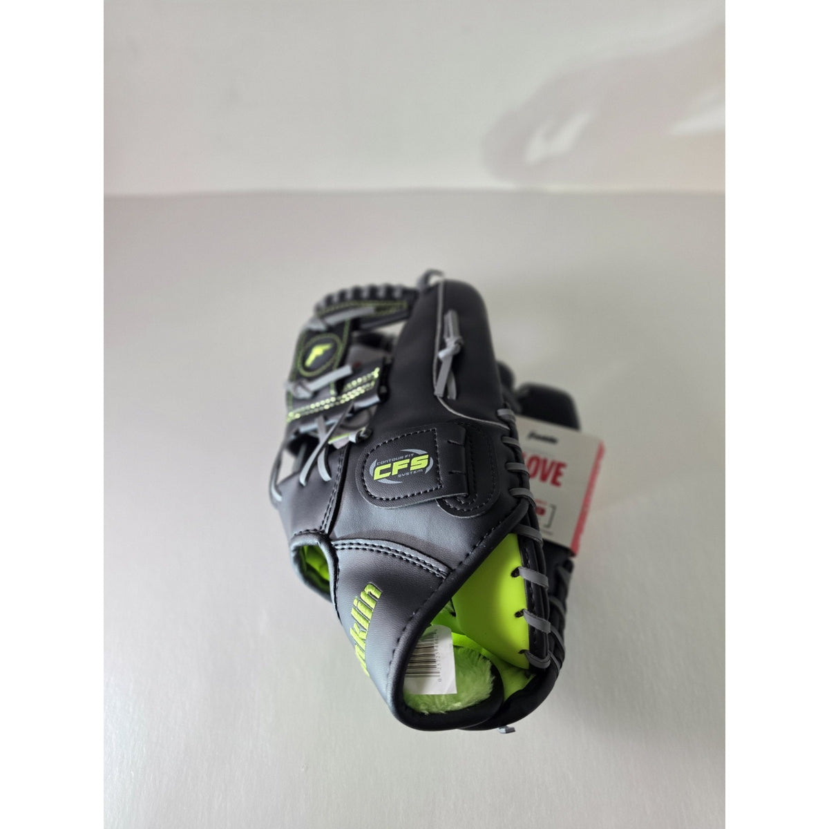 Franklin Sports Field Master 12in Baseball Softball Glove Right Hand Throw Black