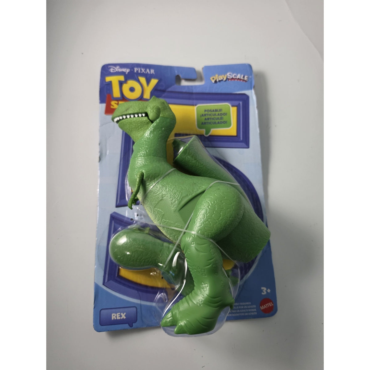 Disney Pixar Toy Story 5 Playscale Rex Posable 7 inch Action Figure